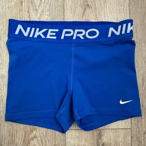 ❌ Nike Pro Dri-FIT Royal Blue Shorts